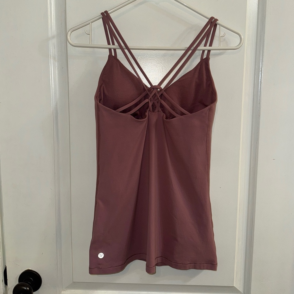 Lululemon Create Your Calm Tank Figue Mauve Pink - Picture 3 of 13
